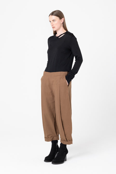 Company of strangers walut cotton cropped trousers