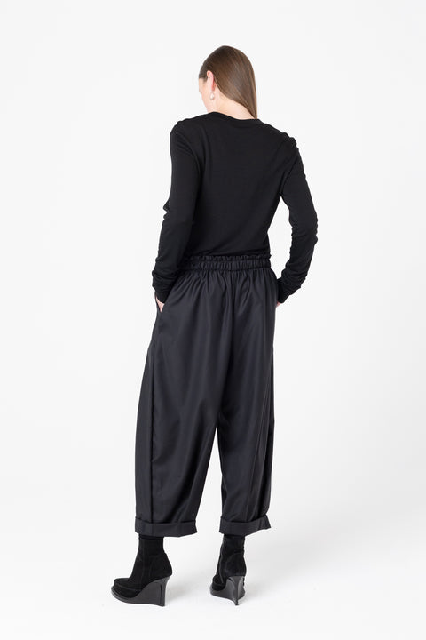 Company of strangers Calibrate Pant Black wool suiting