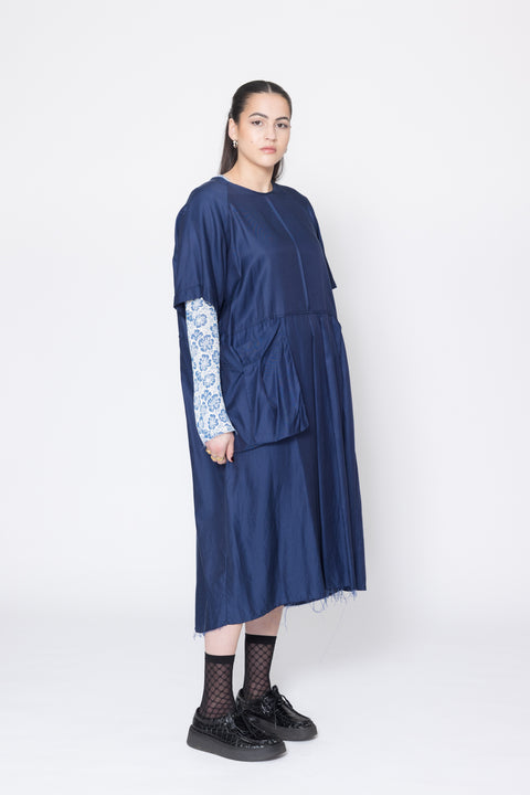 COMPANY OF STRANGERS HYSTERIC DRESS BLUE NIGHT SKY 