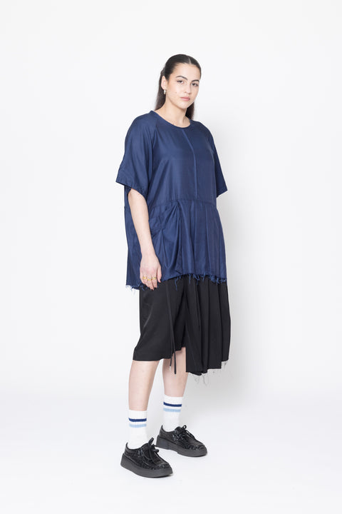 Company of strangers panic tee navy night sky 