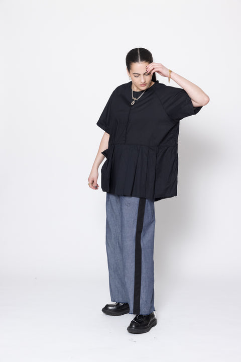 Company of strangers Panic Tee Black Cotton