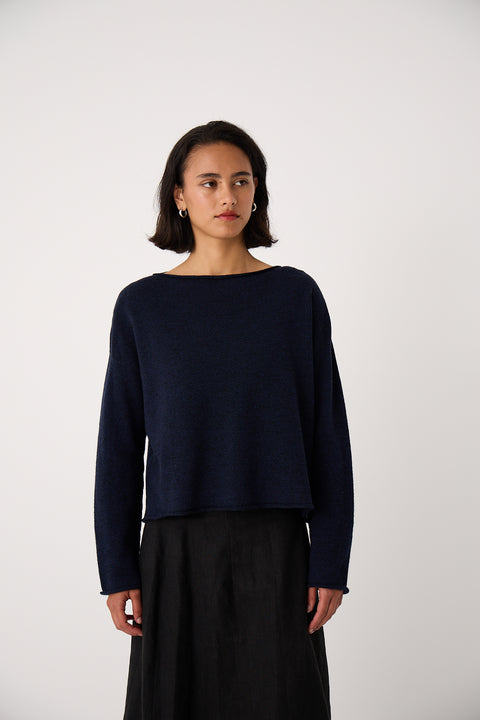 Francie Dolls Jumper Navy Blue