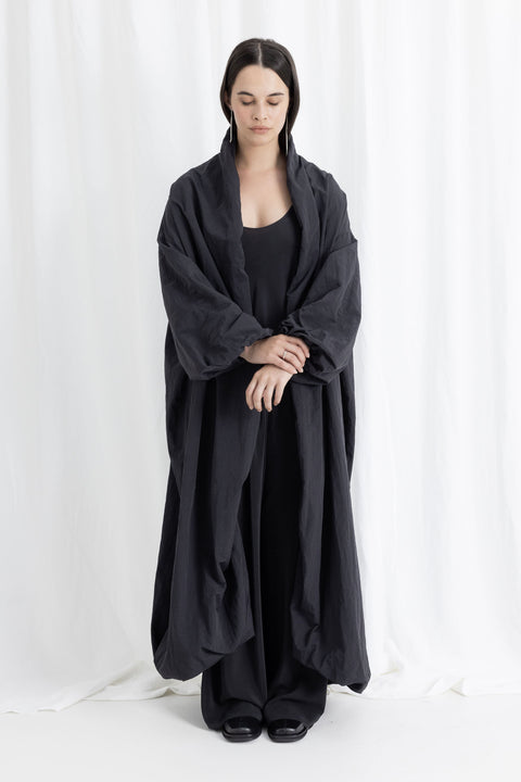 Cocoon Coat | Black