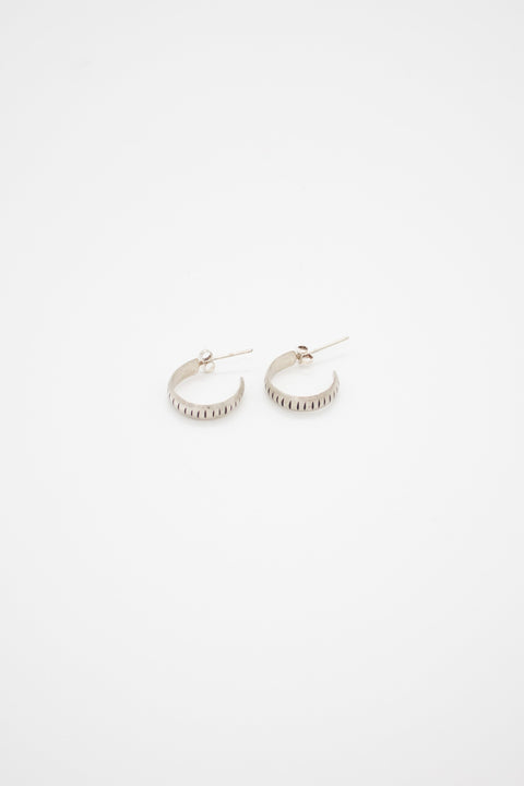 Hands Of Sand Small Slit Hoops