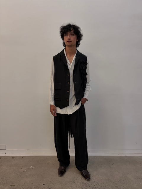 Jake Studios Linen Cupro Waist Coat