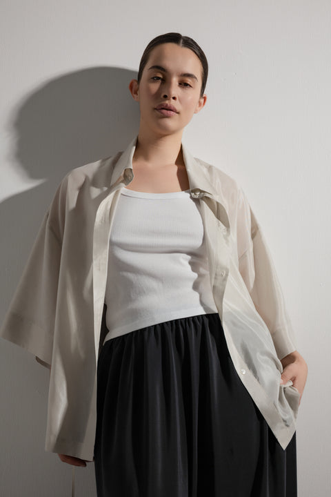 James Brown Oyster shirt