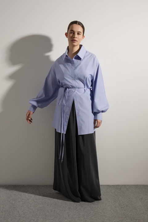 James Brown Black Silk Basis Pant