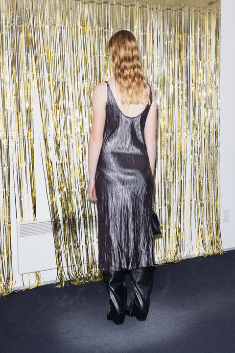 Jimmy D Lux Lisbon Gunmetal Dress