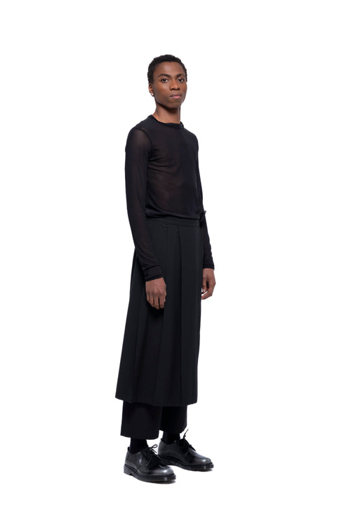 Greta Skort Pant | Black