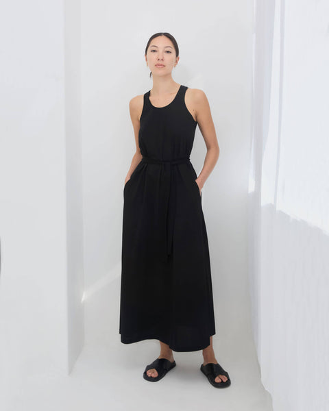 Julia Fong Miza Dress Black cotton
