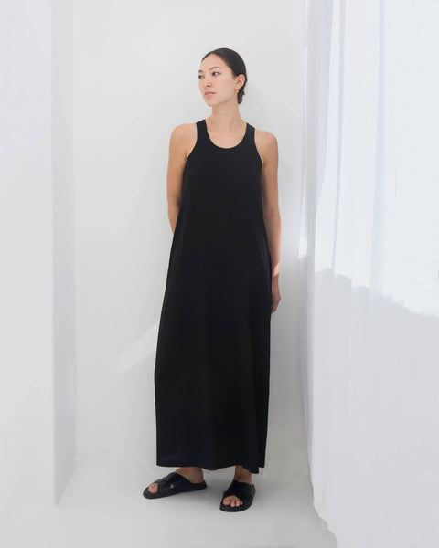 Julia Fong Miza Dress Black cotton