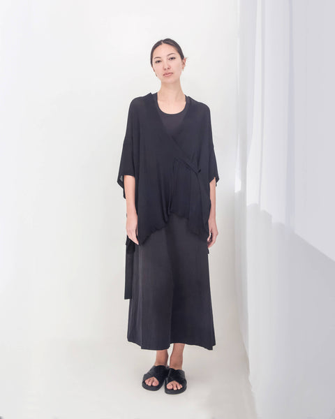 Julia Fong Kimono Crepe Jacket