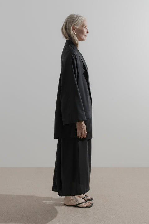 James Brown Soft Blazer in Wool Suiting