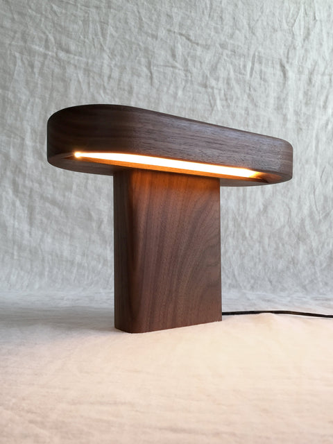 Amelia Fagence Handmade Wooden Lamp