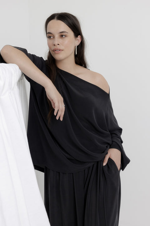 James Brown Silk Level Blouse