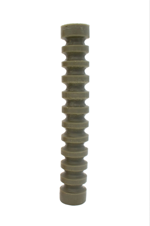 Tall Ridged Pillar | Olive