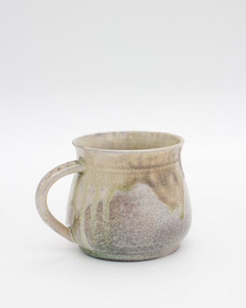 Julie Cromwell Grey and Peach Mug