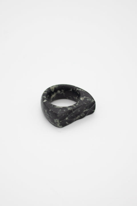 Gabbro Ring | Dark Green