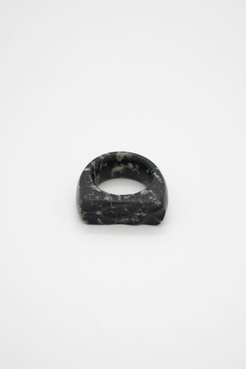 Gabbro Ring | Dark Green