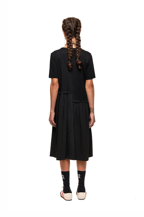 Nom*d All star dress Black pintuck 