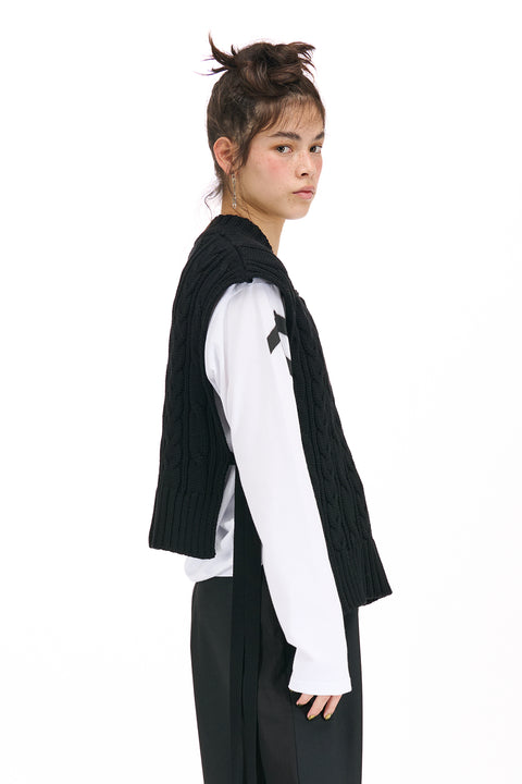 Cable Tie Vest | Black