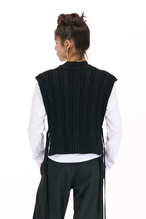 Cable Tie Vest | Black