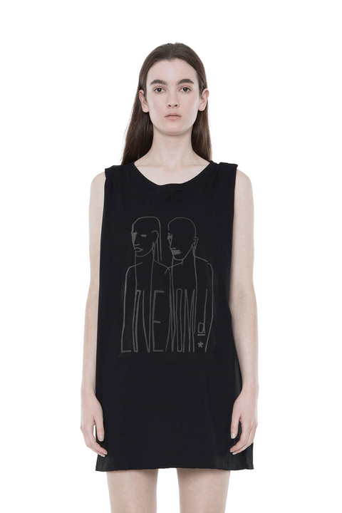 NomD Couple Print Tank Dress