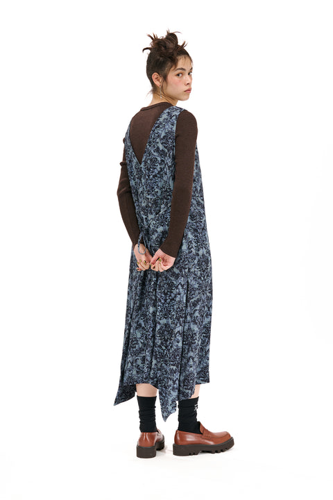Nom*d Detached Pinafore Anaglypta Print 