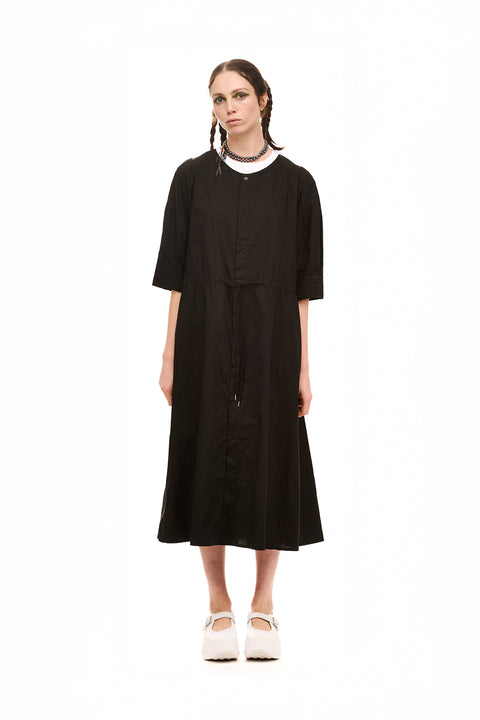 Nom*d Hemera Dress Black Cotton