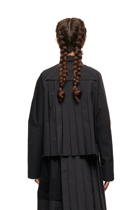 Nom*d jet jacket black ripstop