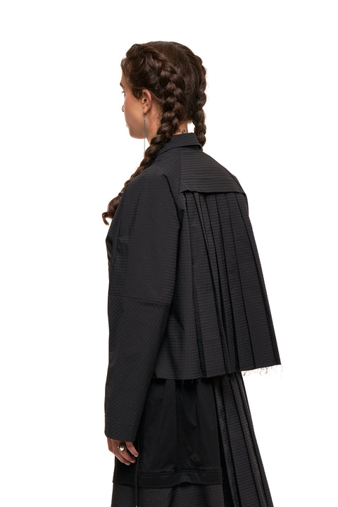 Nom*d jet jacket black ripstop