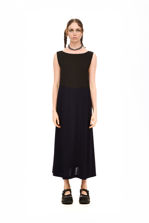 Nom*d Myth Dress Navy and Black 