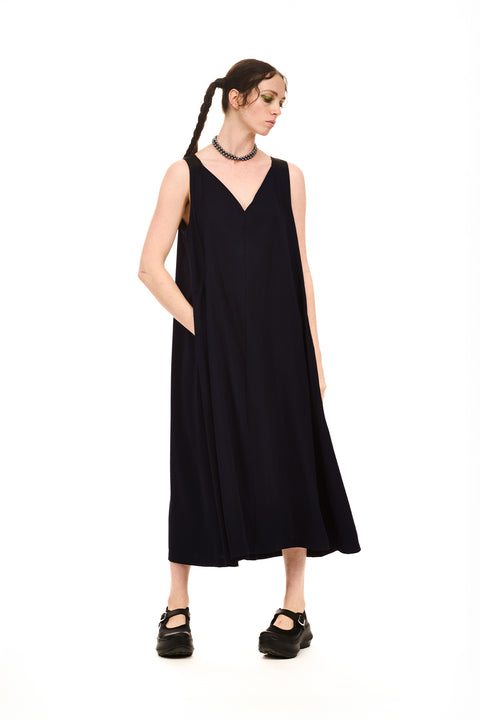 Nom*d Myth Dress Navy and Black
