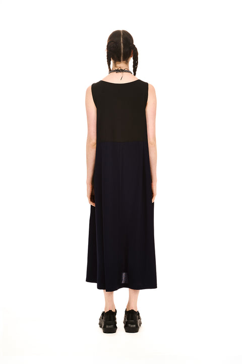 Nom*d Myth Dress Navy and Black