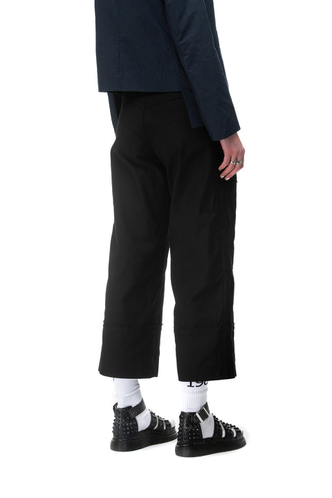 Nom*D Black Service Pants with deep pockets