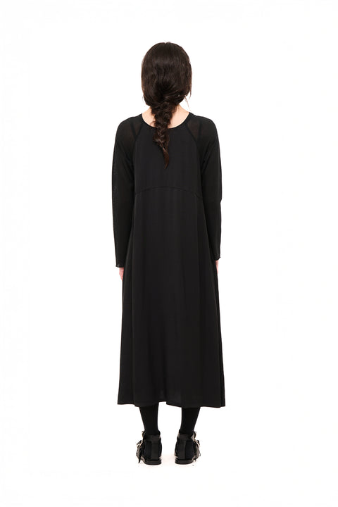 Nom*d Unmixed Slip Dress Black