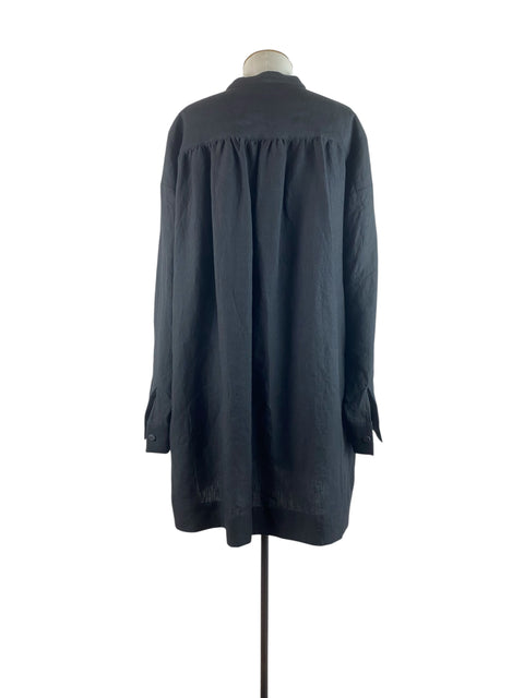 Herriot Potter Shirt Black Linen 