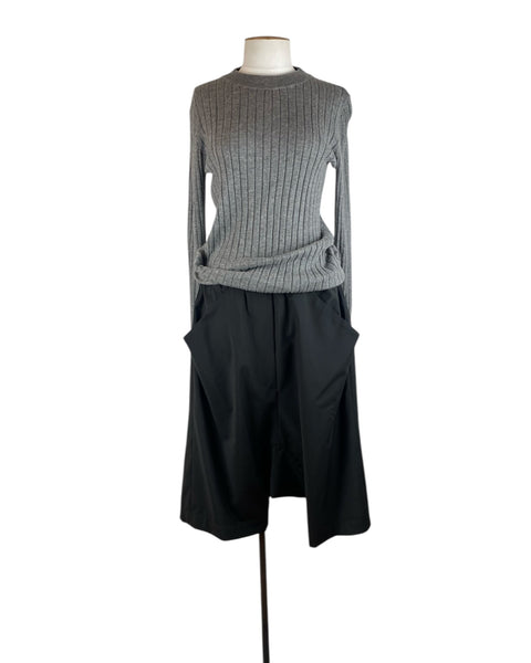 Herriot Baggy Shorts Black Wool