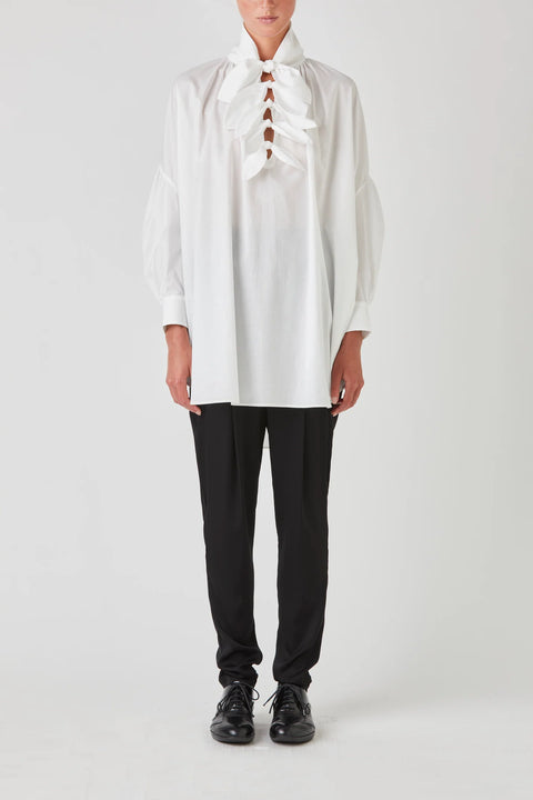 Rory William Docherty White Painters Blouse