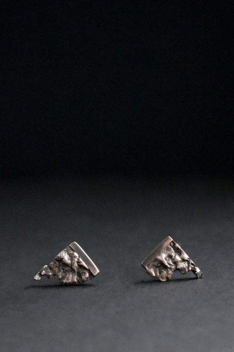 Renewal Stud Earrings | Oxidised