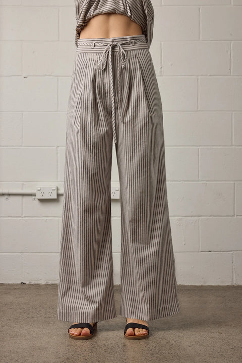Towa Rhea Pant Natural Stripe 