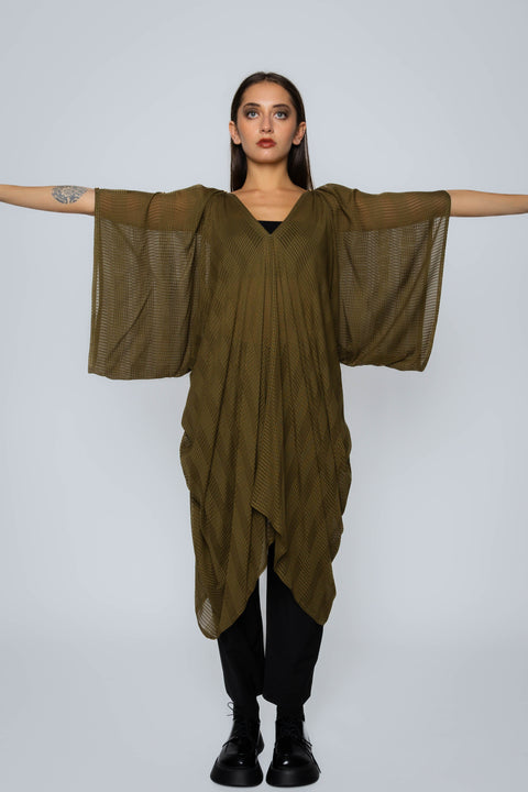 Chaplin Design Talitha Tunic Moss Green