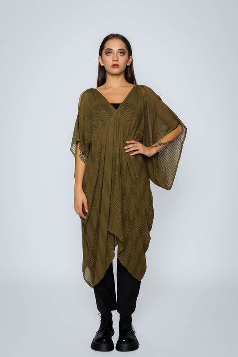 Chaplin Design Talitha Tunic Moss Green