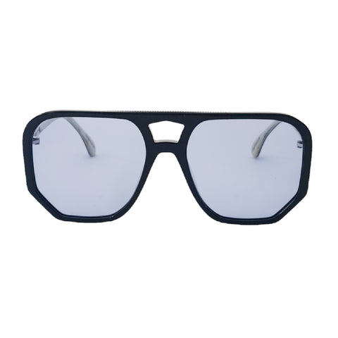 Age Eyewear Blue Lens Wager Aviator Sunglasses