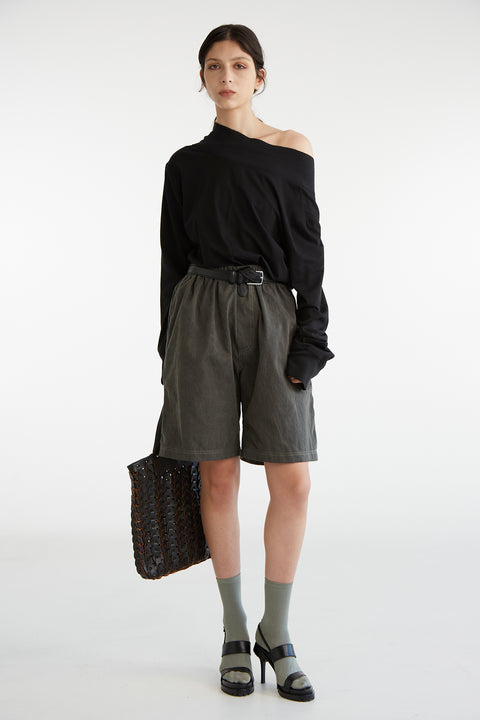 Zambesi Havana Shorts in Grey Khaki 