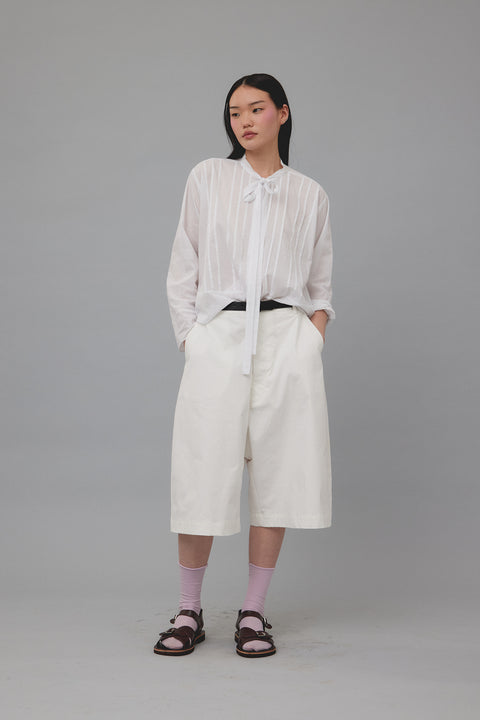 Gauchos Shorts | White