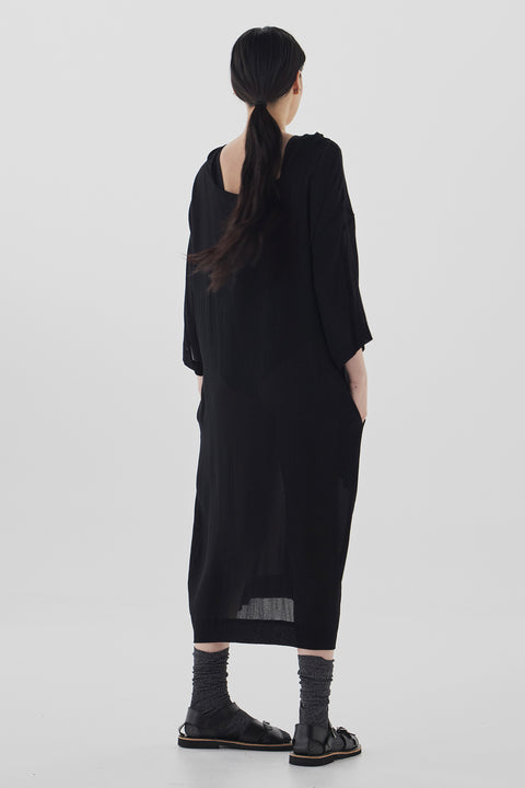 Zambesi Libertine black truffle reversible dress 