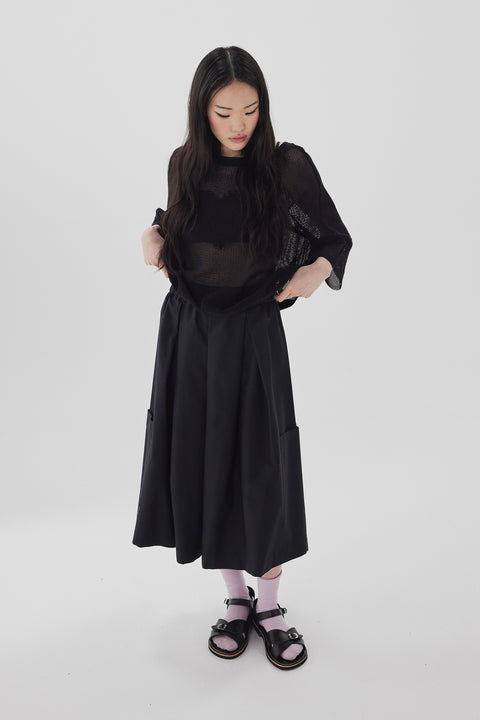 Zambesi Volume Skirt in Pepper