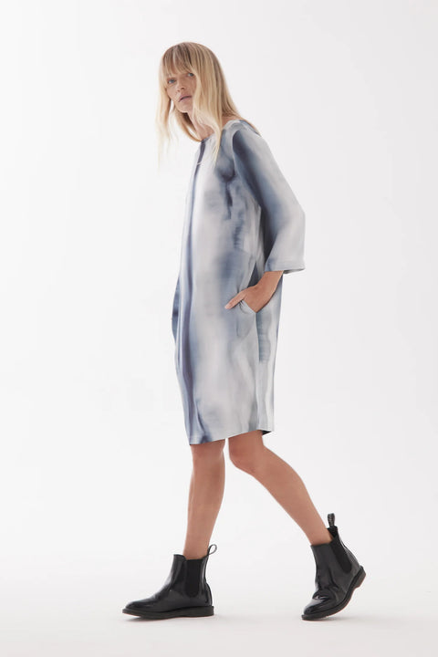 Zambesi Aura Dress Arctic - Printed Tunic with pockets