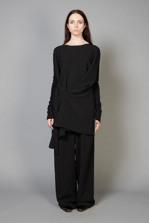 Zambesi Linedance Tunic dress black and white grid print